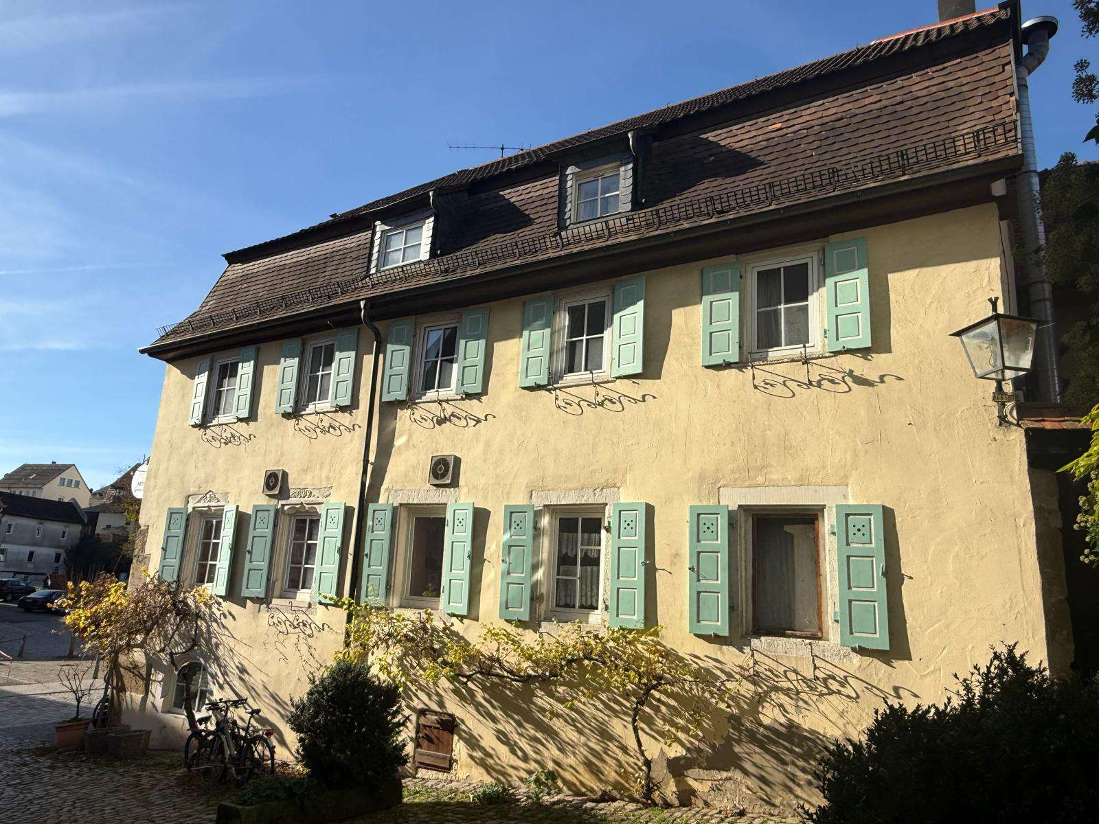 NEW  HISTORIE BEWAHREN! WOHNRAUM SCHAFFEN! DENKMALENTWICKLUNG IN BAD WIMPFEN!